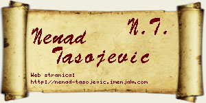 Nenad Tasojević vizit kartica